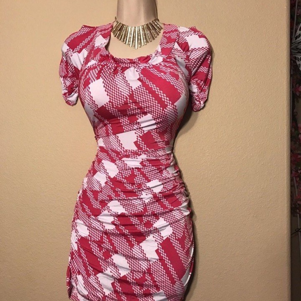 Woman's Dress Red & White Size Large